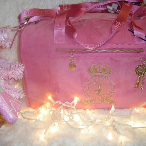 Juicy Couture Exclusive Love Potion Classic Juicy Lover Weekender Bag NWT - Picture 1 of 16